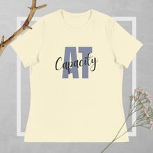 Load image into Gallery viewer, At Capacity Gray/Blk Relaxed T-Shirt