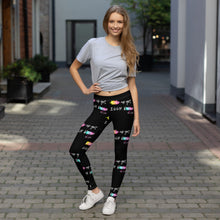 Load image into Gallery viewer, Black Get issh Leggings