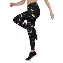 Load image into Gallery viewer, Black Get issh Leggings