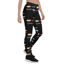 Load image into Gallery viewer, Black Get issh Leggings