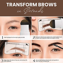 Load image into Gallery viewer, Eyebrow Stamp Stencil  Shaping Kit Definer
