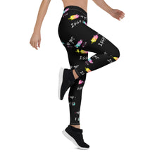 Load image into Gallery viewer, Black Get issh Leggings
